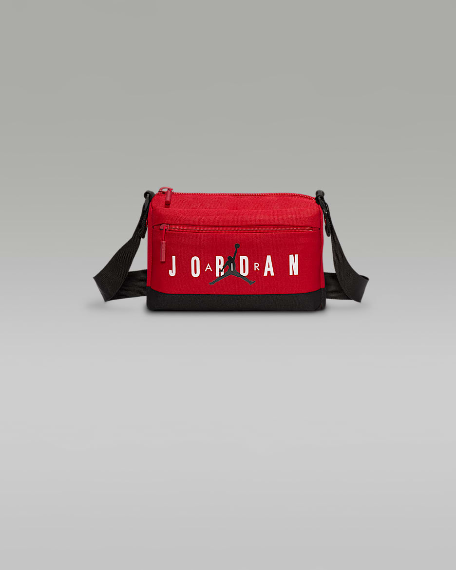 NIKE☆JORDAN☆モノグラム クロスボディバッグ Red Jordan】2023 モノグラム クロスボディバッグ【送料込】 (Nike